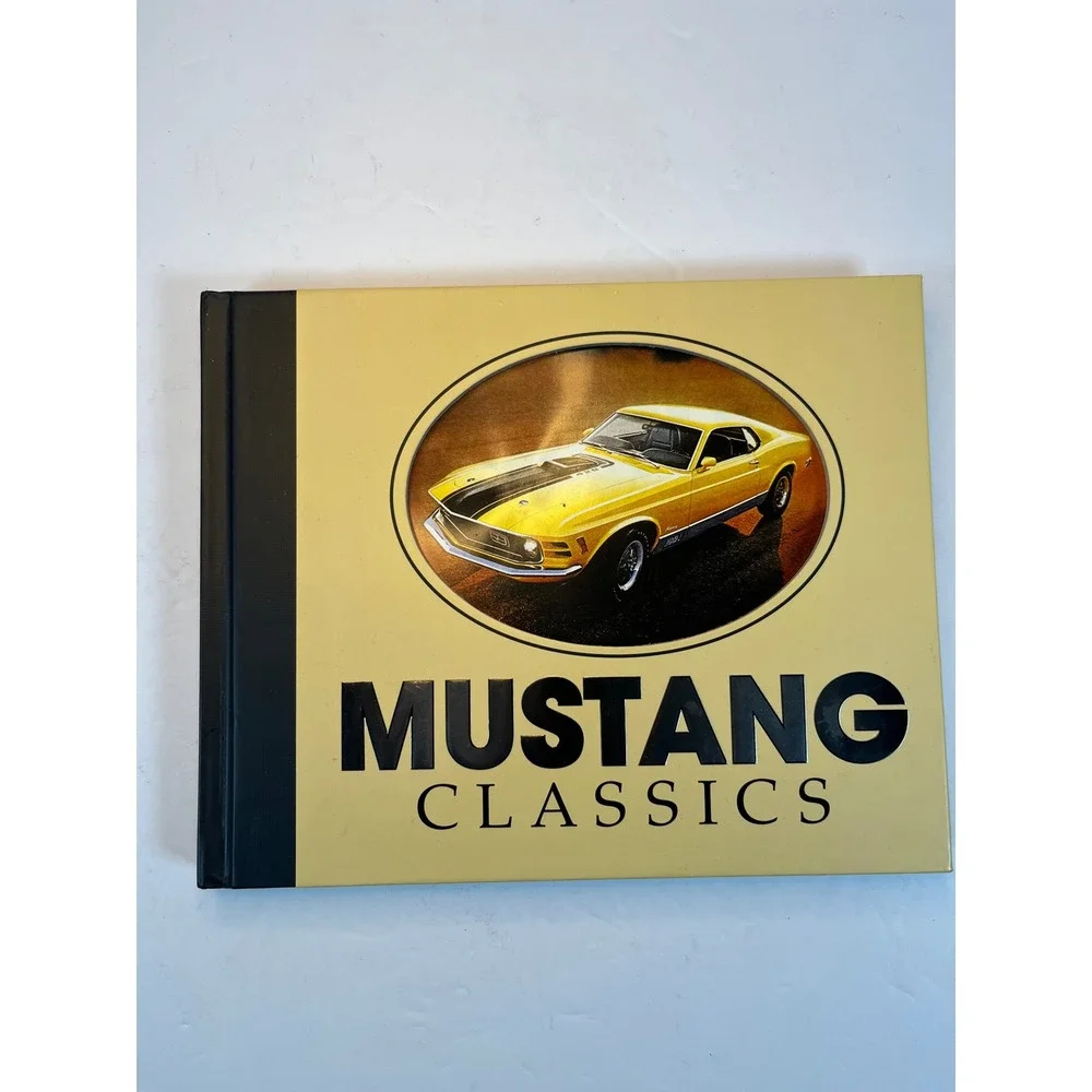 Mustang Classics Hardcover Book Ford History GT Shelby Cobra Publications Intl